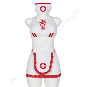 ست فانتزی کاستوم پرستاری سفید 0176
