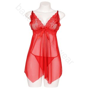 لباس‌خواب فانتزی قرمز کد 2042